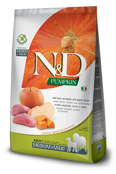 Farmina ND Pumpkin Canine WILD BOAR e APPLE ADULT