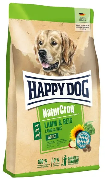 Happy Dog NaturCroq Borrego e Arroz