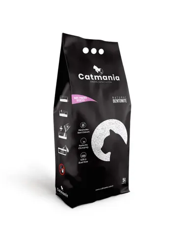 Areia para Gato Aglomerante Catmania Talco