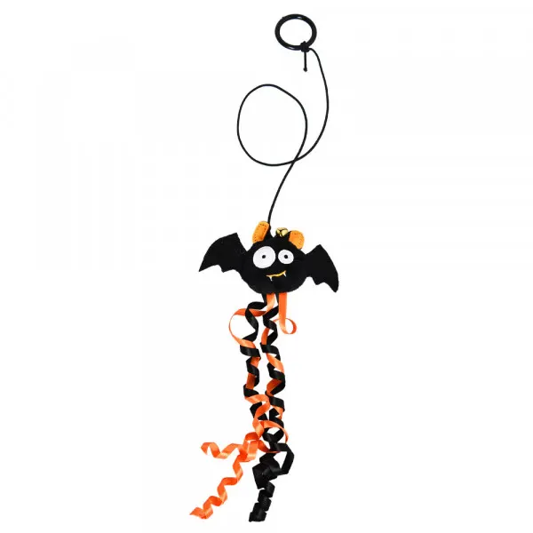Ferribiella Brinquedo de Halloween para Pendurar em Porta para Gatos