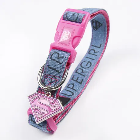 For Fan Pets Coleira Super Girl
