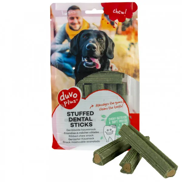Duvo Sticks Dentais Recheados 14 unid 420 gr