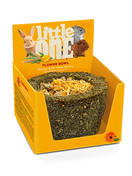 LITTLE ONE TREAT TOY FLOWER BOWL