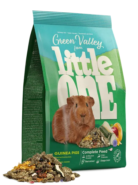LITTLE ONE ALIMENTO GREEN VALLEY PARA PORQUINHOS DA ÍNDIA