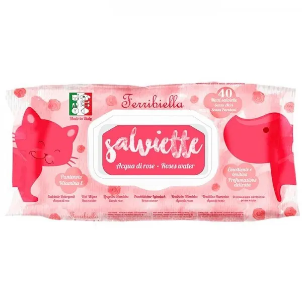 Ferribiella Toalhitas Água De Rosas