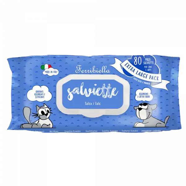 Ferribiella Toalhitas Talco