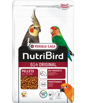 NutriBird G14 ORIGINAL – Alimento de manutenção para grandes periquitos – monocolor