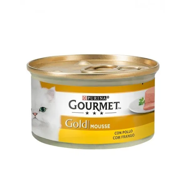 Gourmet Gold Mousse para gato – Frango