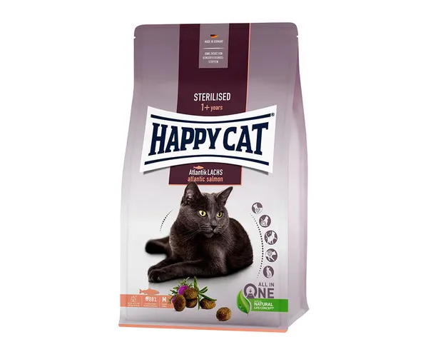 Happy Cat Esterilizado – Salmão