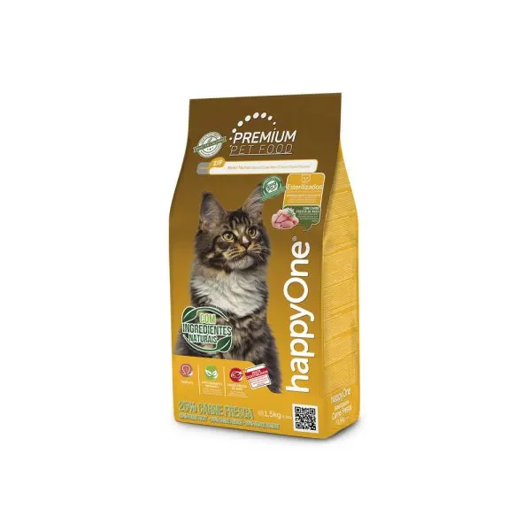 HAPPYONE PREMIUM CAT STERILISED CARNE FRESCA