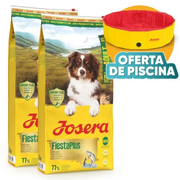 Josera Dog All Sizes Fiesta Plus – Ração Seca sem Cereais para Cão Adulto – Salmão