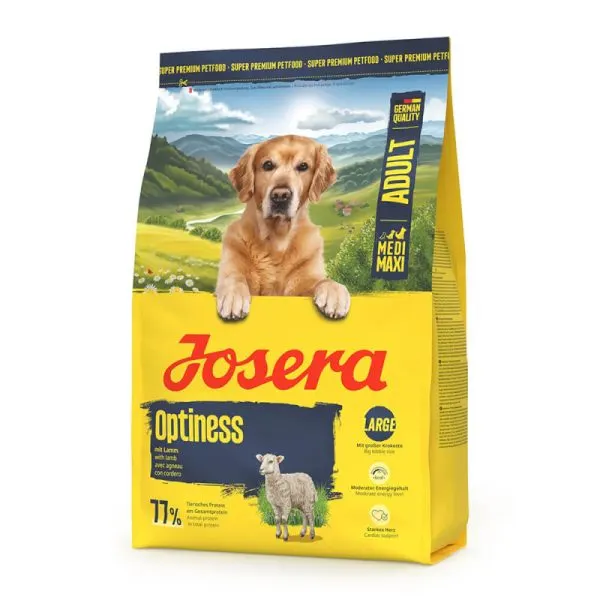 Josera Optiness – Ração seca para cão adulto médio/grande – Borrego