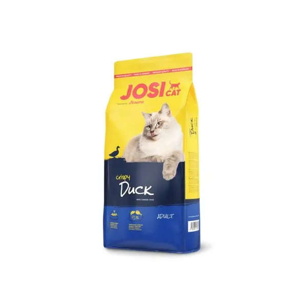 JosiCat Crispy Duck – Ração Seca para Gato Adulto – Pato