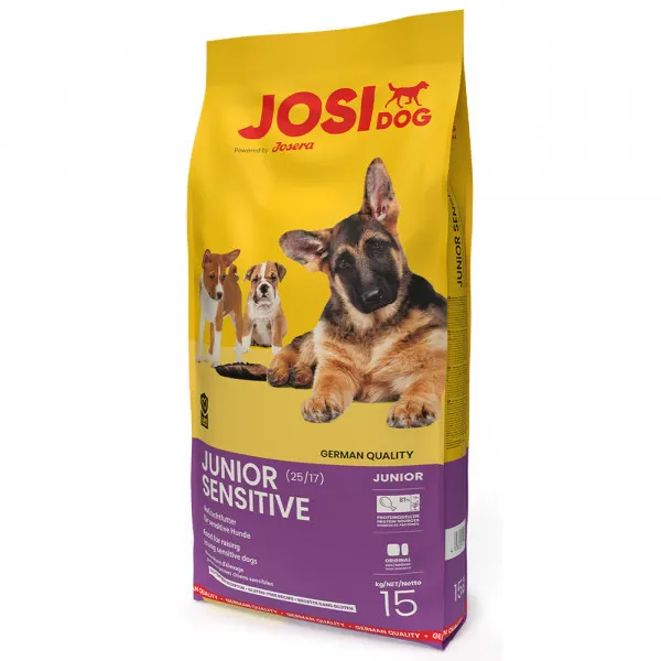JosiDog Junior Sensitive – Ração para Cão Puppy com Sensibilidades