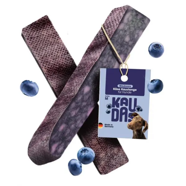 Kaudas – Barra de Queijo com Mirtilos para cão