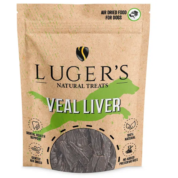 Luger s Natural Treats Figado de Vitela 150 Gr