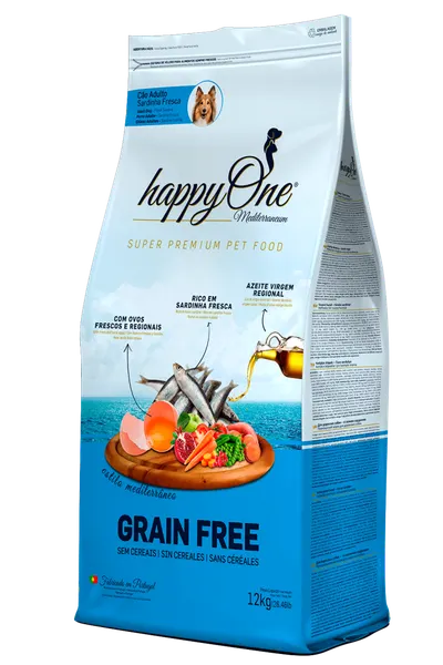 HappyOne Mediterraneum Dog Adulto Sardinha
