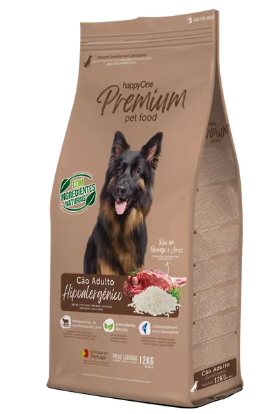 HappyOne Premium Cão Adult Hipoalergenico