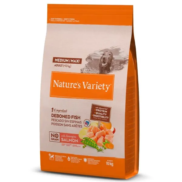 Nature’s Variety Original No grain Dog-Salmão
