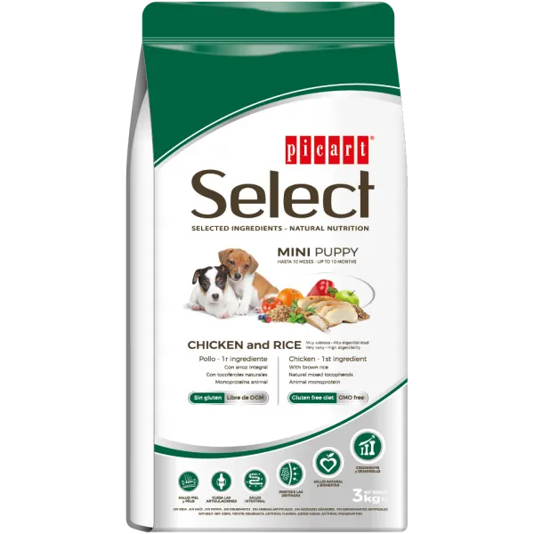 Picart Select Puppy Mini Frango&Arroz