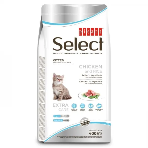 Picart Select Gato kitten – Frango e arroz