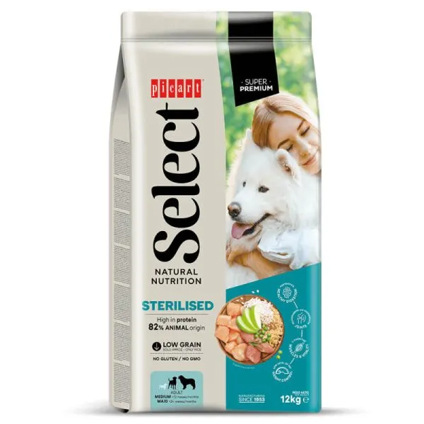 Picart Select Super Premium Cão Adulto Esterilizado