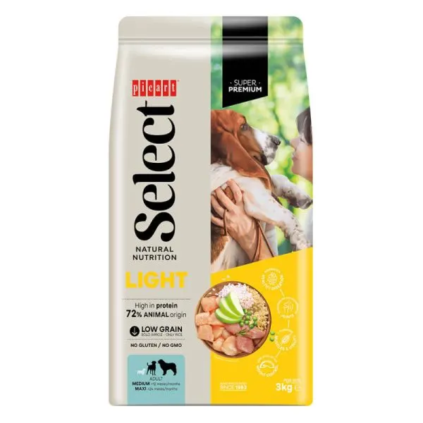Picart Select Cão Adulto Light Sterilised – Frango e Arroz