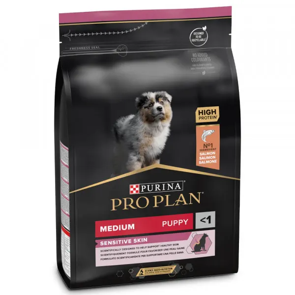 Pro Plan Sensitive Skin Medium Puppy