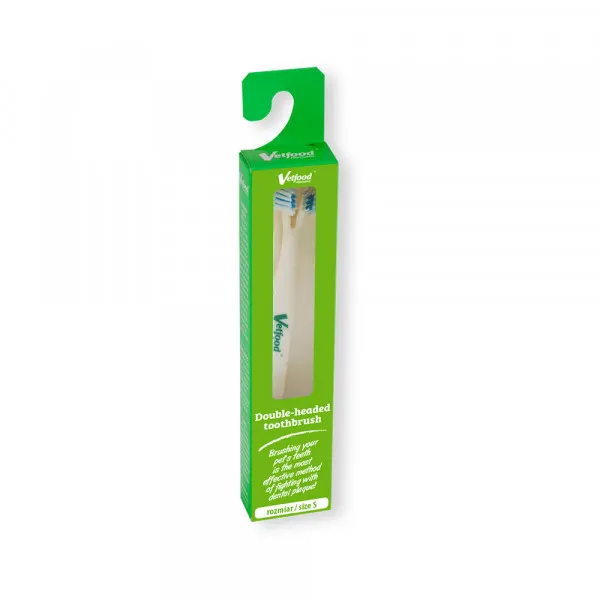 VETFOOD Escova De Dentes Dupla