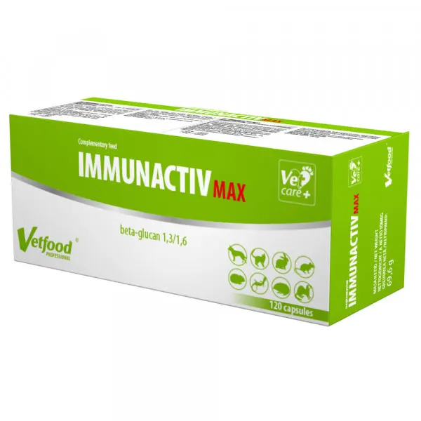VETFOOD Immunactiv Max Suplemento De Reforco De Imunidade