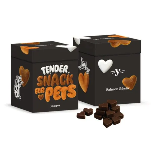 Yogupet – Snacks Macios em Forma de Coração para Cão e Gato